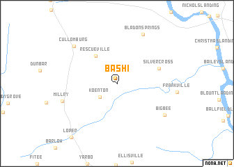 map of Bashi