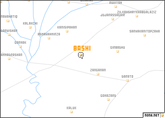 map of Bāshī