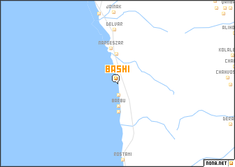 map of Bāshī
