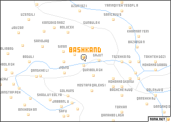 map of Bāshkand