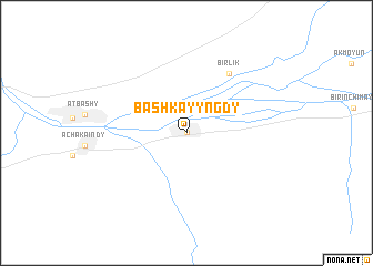 map of Bash-Kayyngdy