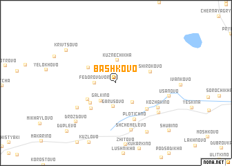 map of Bashkovo