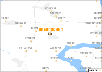 map of Bashmachka