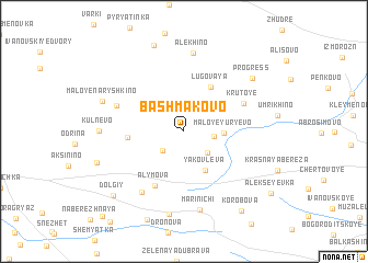 map of Bashmakovo