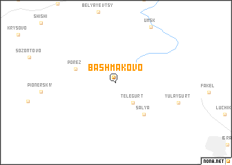 map of Bashmakovo