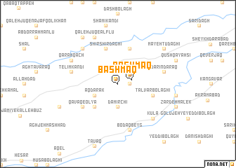 map of Bāshmāq