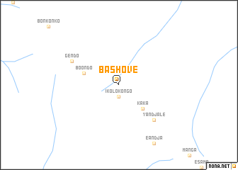 map of Bashove