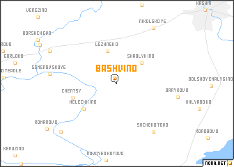 map of Bashvino