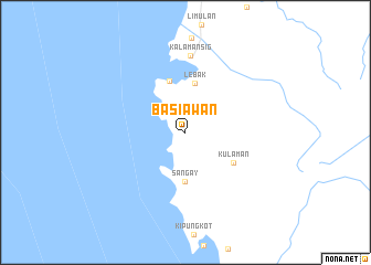 map of Basiawan