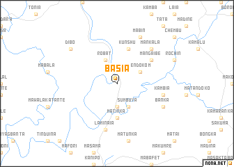 map of Basia