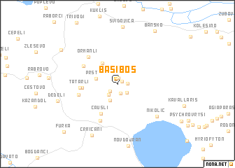 map of Bašibos