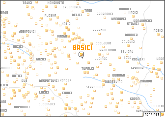 map of (( Bašići ))