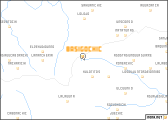 map of Basigochic