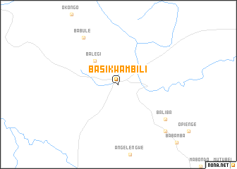 map of Basikwambili