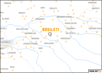 map of Basileti