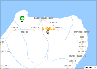 map of Basilé