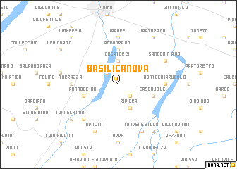 map of Basilicanova