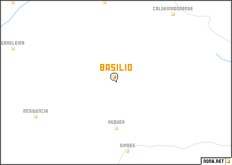 map of Basílio