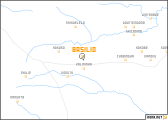 map of Basilio