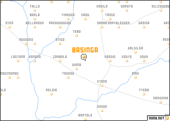 map of Basinga