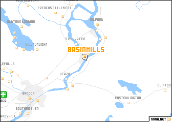 map of Basin Mills