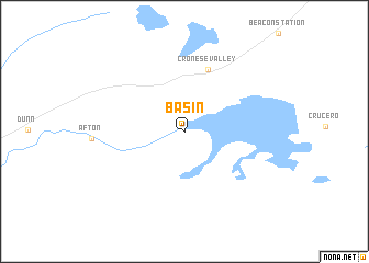 map of Basin