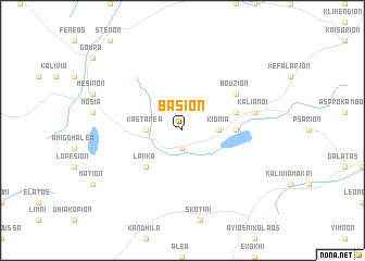 map of Básion