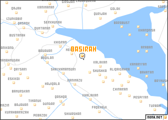 map of Bāşirah