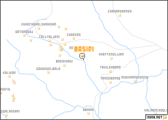map of Bāsīrī