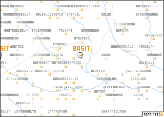 map of Basīţ