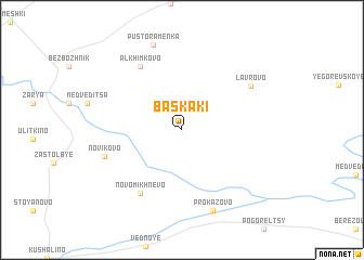map of Baskaki