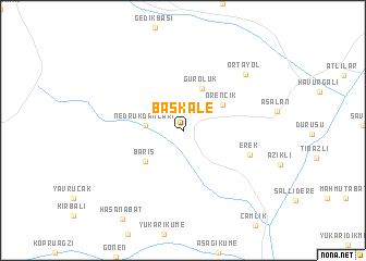 map of Başkale