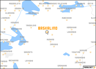 map of Baskalino