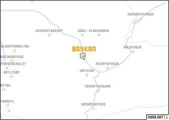 map of Baskan