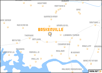 map of Baskerville