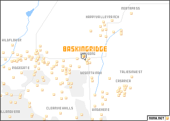 map of Basking Ridge