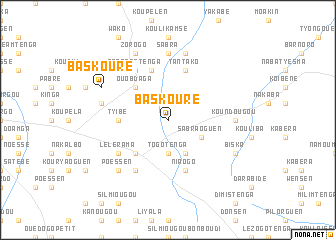 map of Baskouré