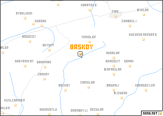 map of Başköy