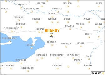 map of Başköy