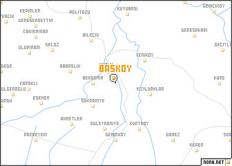 map of Başköy