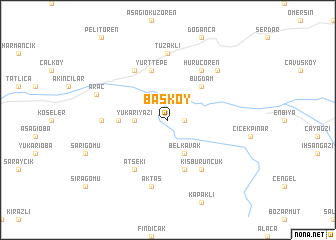 map of Başköy