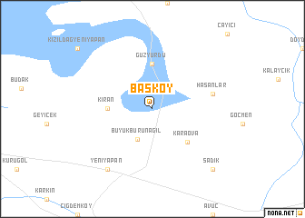 map of Başköy