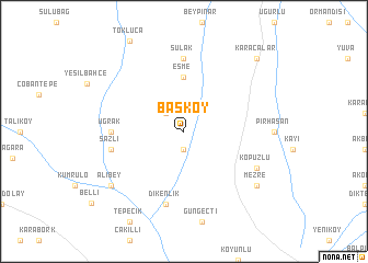 map of Başköy