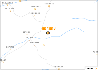 map of Başköy