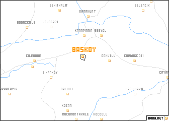 map of Başköy