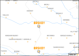 map of Başköy
