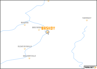 map of Baskoy