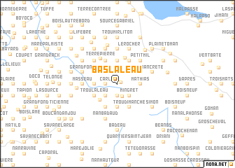 map of Bas Laleau