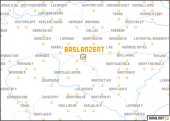 map of Bas Lanzent