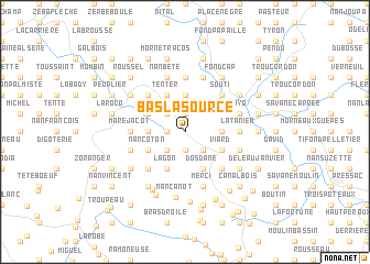 map of Bas La Source